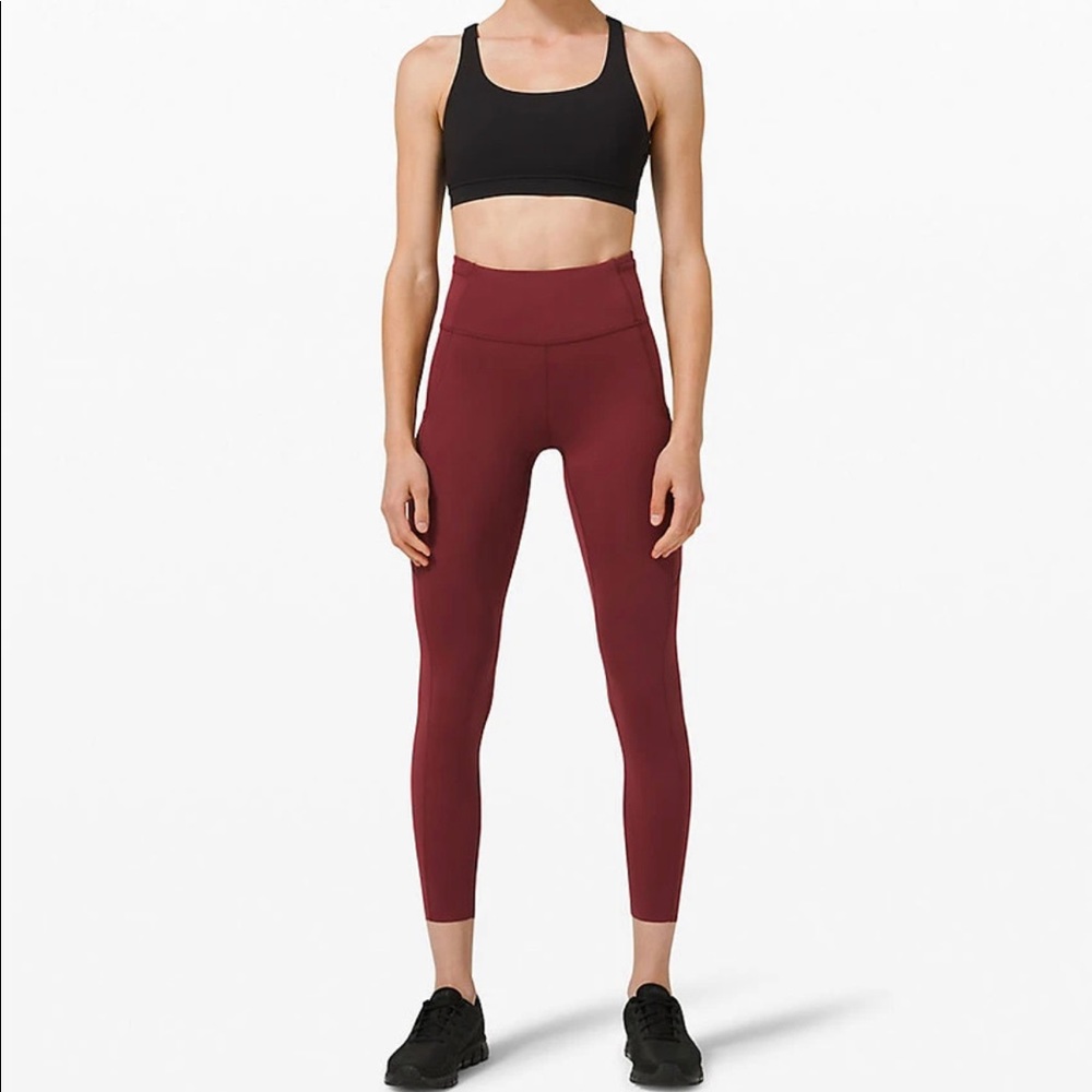 Lululemon Fast and Free Tight *brushed Size 2